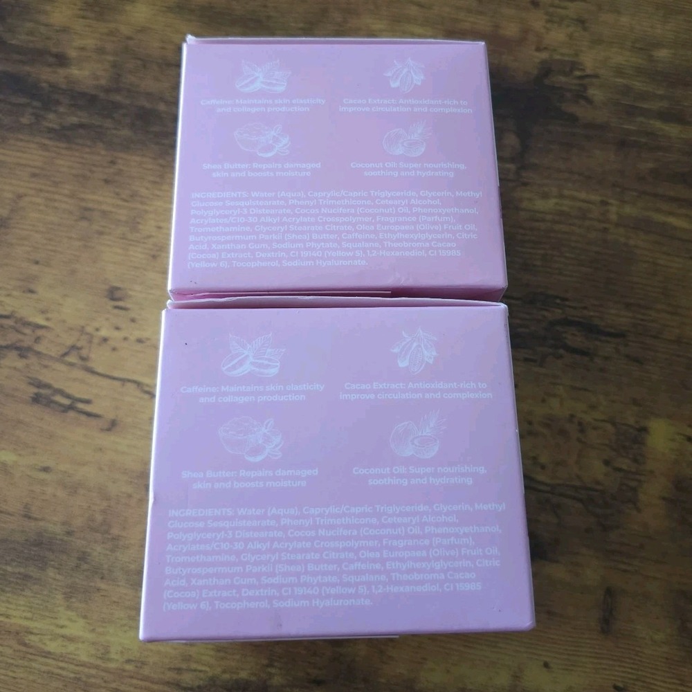 Lot Of 2 MCoBeauty Tightening Body Cream Rich Butter Jar 8.11 Fl Oz Firm Normal - Picture 4 of 4
